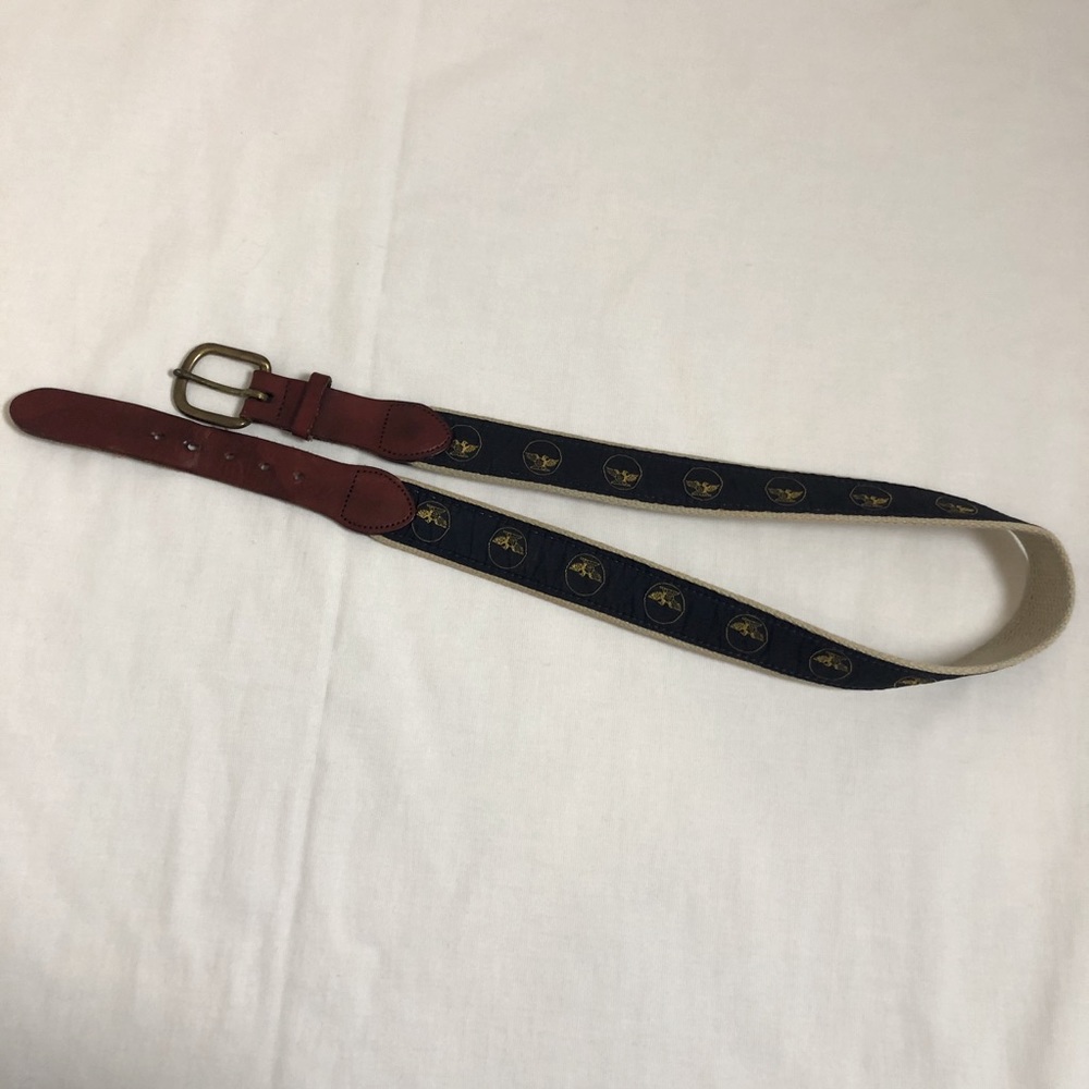 Vintage Leather/brass Essex Belt